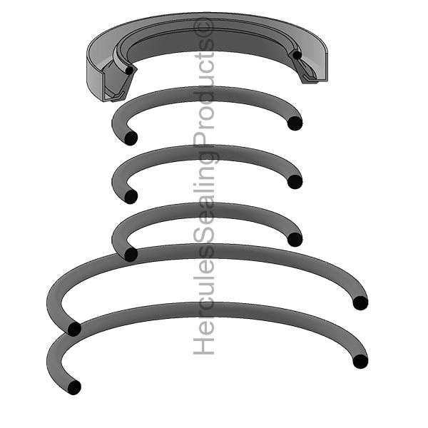 Clark Lift Trucks - After Market Parts Hydraulic Cylinder Repair Kit- O-RING KIT 992511 - main